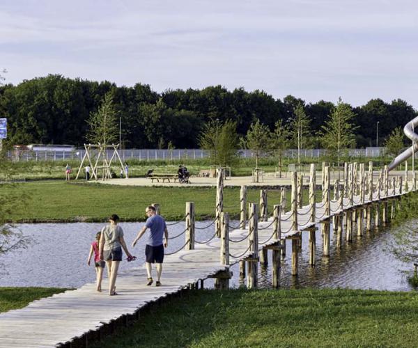 Crescent Park Harderwijk met waterberging en recreatie