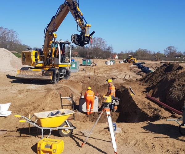 Bouw- en woonrijp maken woonwijk